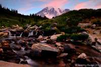 Sunrise at Paradise.  Mt Rainier National Park