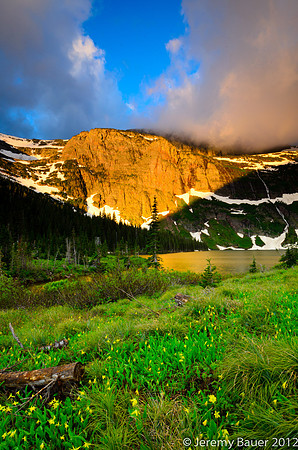 Medicine Grizzly Lake, Glacier National Park