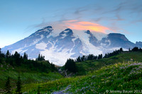 Mt Rainier at Sunrise