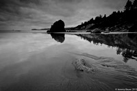 Ruby Beach with storm on the horizon