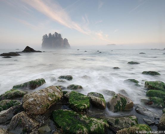 sunset at Second Beach
