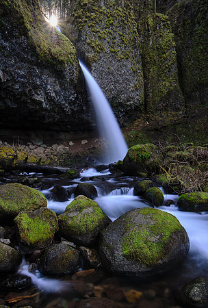 pony tail falls
