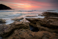 Sunrise along the Bondi to Bronte Walk